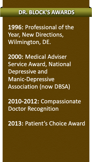 Dr. Blocks awards